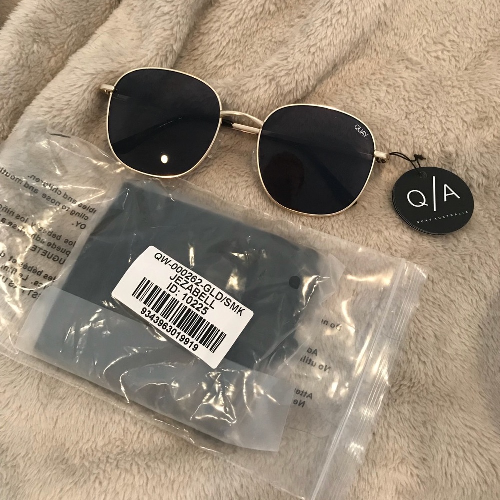 QUAY GLD/SMK Jezabell sunglasses